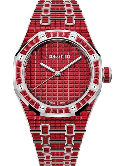 audemars piguet hexagon|audemars piguet rubies.